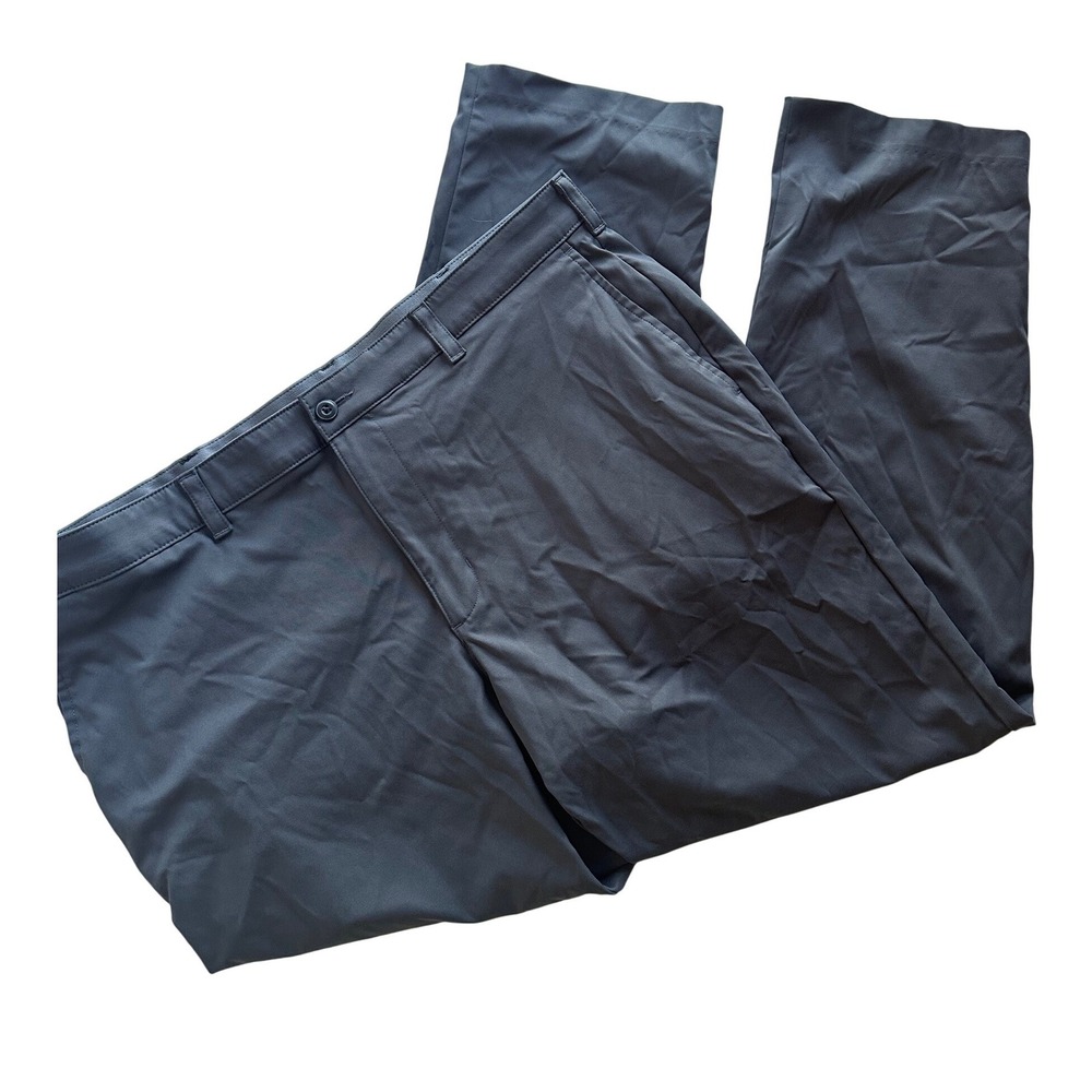 Ben Hogan Men's Performance Golf Pants Charcoal Gray 38x30 Stretch Straight‎ Leg